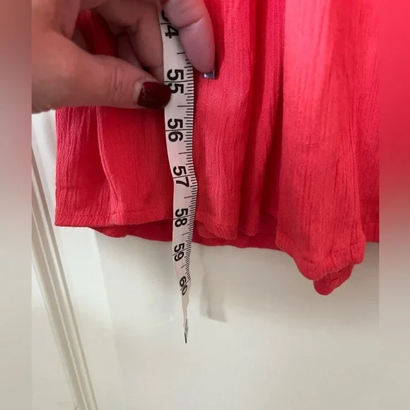 Japna Brand Coral Maxi Dress Women’s Size XS - Picture 13 of 13